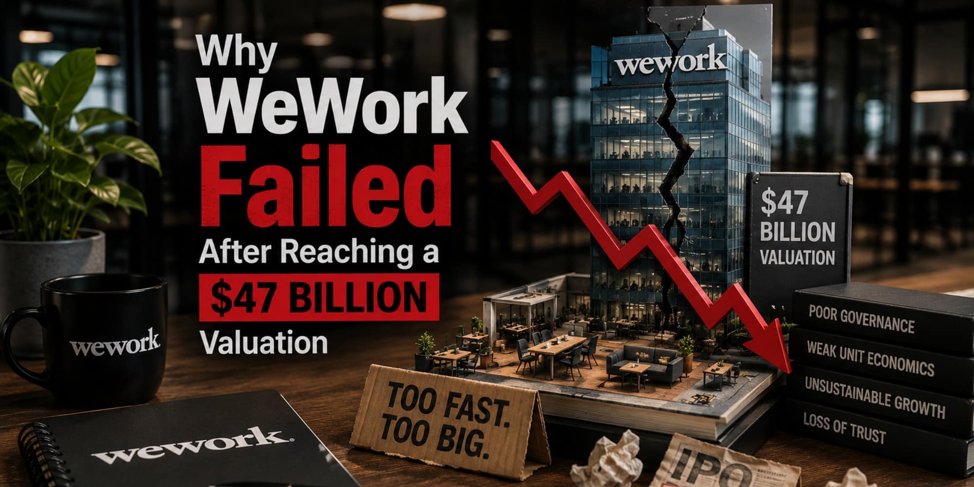 Why WeWork Failed After Reaching a $47 Billion Valuation