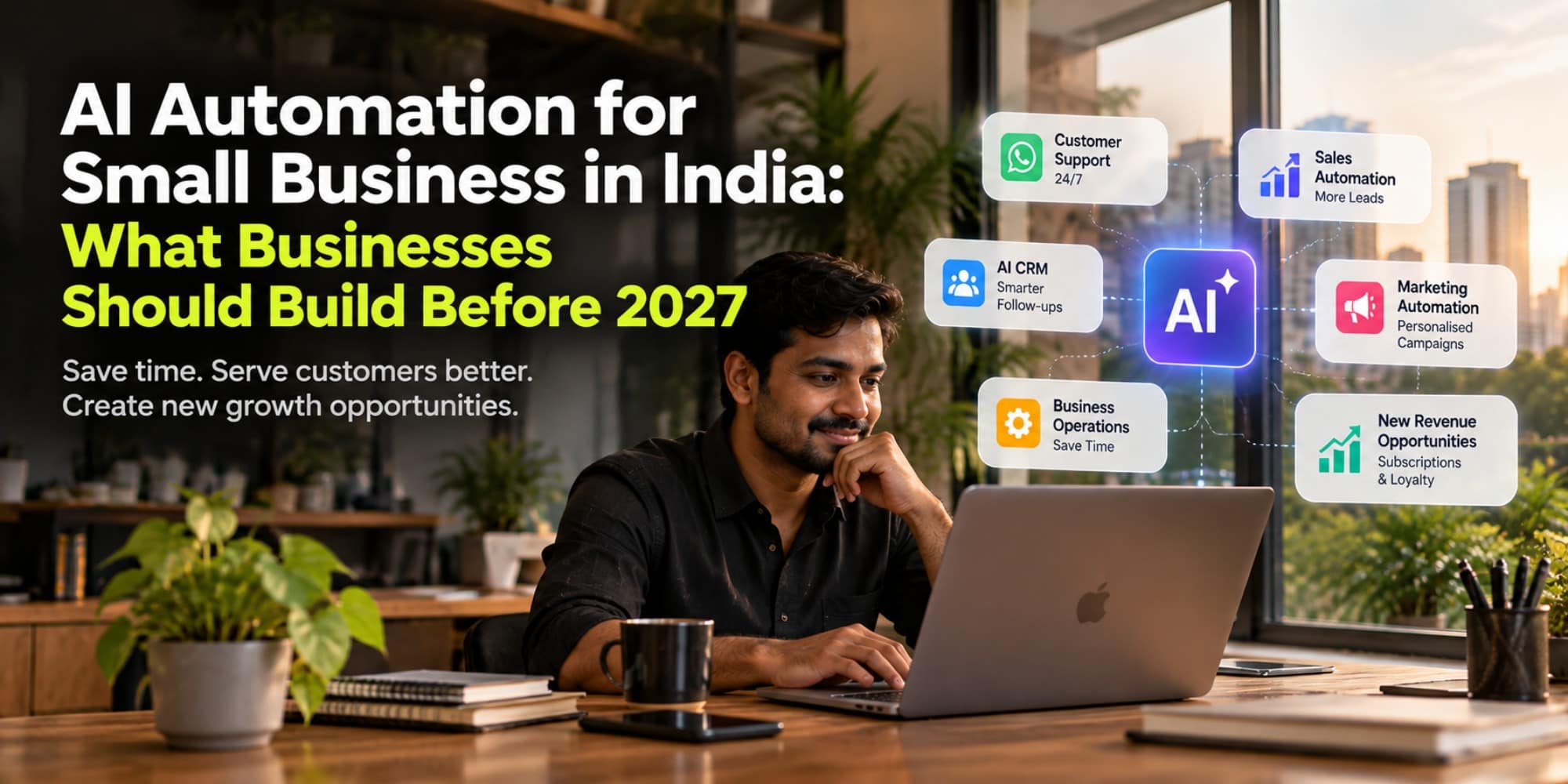 AI Automation for Small Business in India: What Businesses Should Build Before 2027